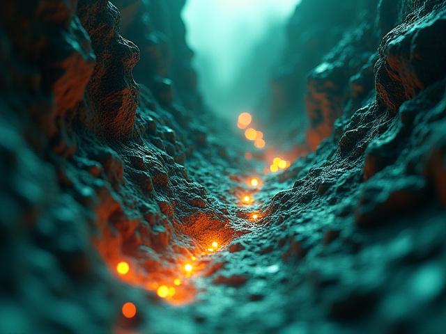 VR 지질 시뮬레이션 데모 이미지